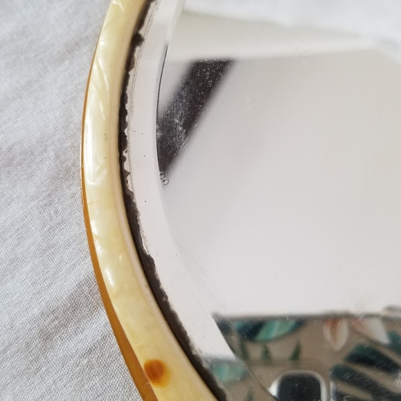 Vintage Mirror and Body Powder Brush Set | As Is - Picture 7 of 11